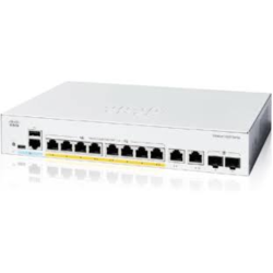 Cisco C1200-8FP-2G – 8-Port Gigabit PoE/PoE+ Managed Switch with 2× Gigabit Uplinks