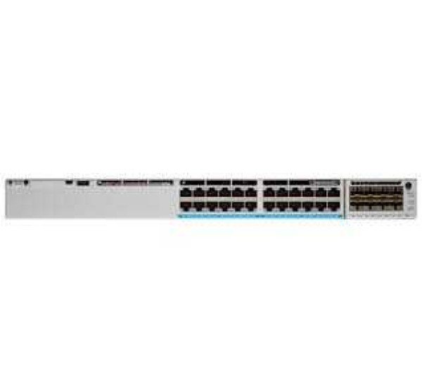 Cisco C9300‑24UX‑A – 24‑Port Multigigabit Stackable LAN Switch | Enterprise Network Switch