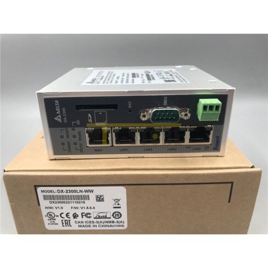 Delta DX-2300LN-WW Industrial Ethernet Cloud Router