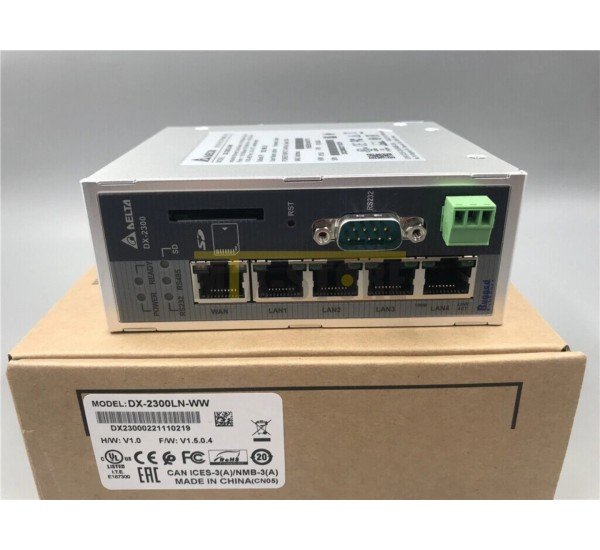 Delta DX-2300LN-WW Industrial Ethernet Cloud Router
