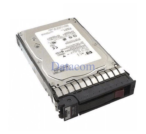 HP 533871-001-RFB 300GB 15K RPM SAS 6Gb/s LFF hot-pluggable hard drive designed for HP ProLiant servers and enterprise storage systems