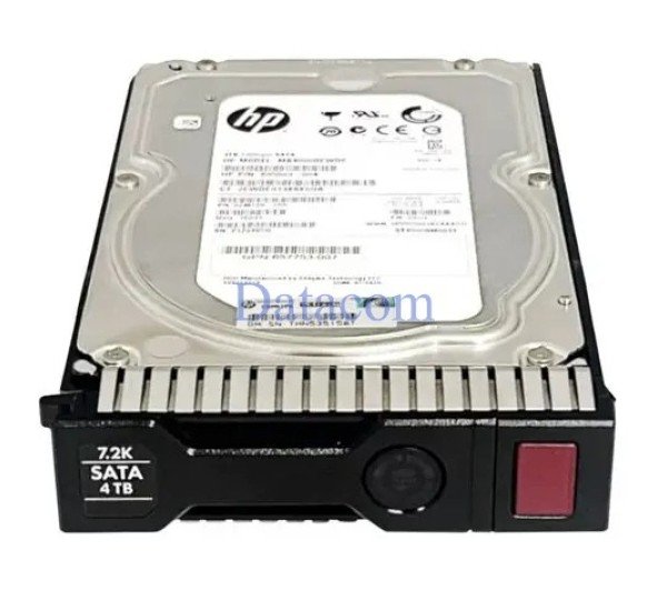 HP 693687-S21 4TB 7.2K RPM SATA 6Gb/s 3.5-inch hot-plug midline hard drive designed for HP ProLiant servers and enterprise storage systems