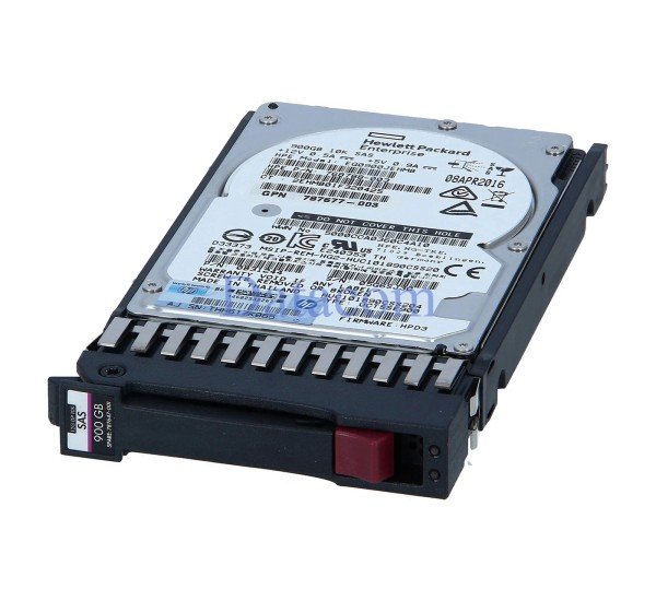 HP 875217-003 900GB 15K RPM SAS 12Gb/s SFF 2.5-inch hot-plug enterprise hard drive designed for HP ProLiant Gen8 and Gen10 servers and data center storage systems