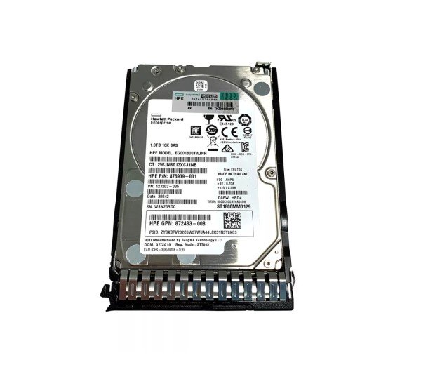 HPE 872738-001 1.8TB SAS 12G 10K Enterprise Server HDD