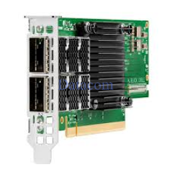 HPE P06251-B21 InfiniBand HDR100 100Gb 2-Port QSFP56 Adapter ConnectX-6
