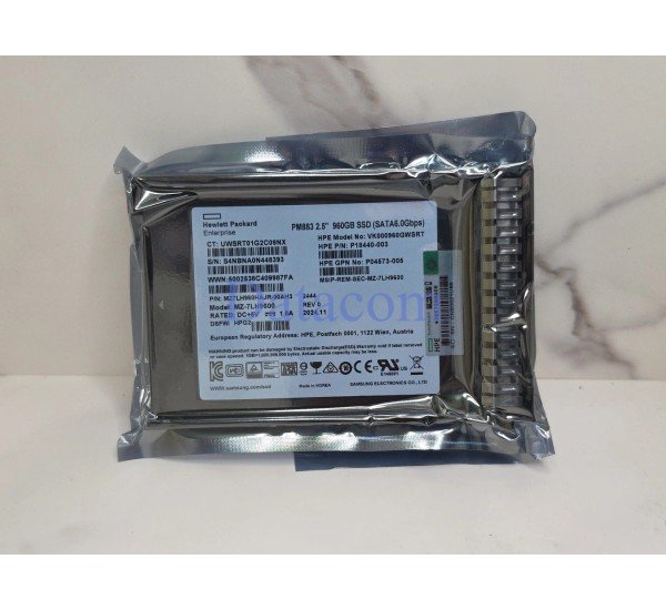 HPE P02760-003 960GB SATA 6Gb/s Server SSD
