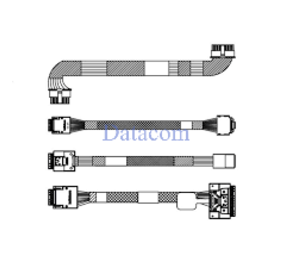 Lenovo SR630 V2 4-Bay 3.5" SAS/SATA Backplane Kit (4X97A59791)