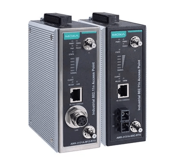 MOXA AWK-3131A-M12-RTG-EU-T Industrial M12 Wireless AP/Client 