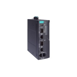 Moxa EDR-G9004 Series Industrial Secure Router (Gigabit Firewall, VPN, L2/L3 Industrial Security Gateway)
