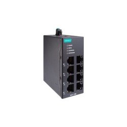 Moxa NAT-108-T Industrial Secure Router (8-Port Industrial NAT Firewall Device)
