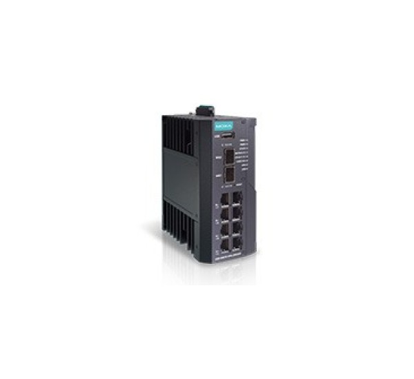 Moxa EDR-G9010-VPN-2MGSFP-HV Industrial Secure Router with Firewall VPN and 2 SFP Ports