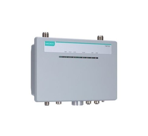 Moxa TAP-213-EU-CT-T Railway Outdoor Wireless AP/Client (Single-Radio, EU Band, IP68, Wide Temp)