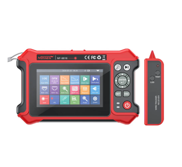 NOYAFA NF-8508 Network Cable Tester – Network Tester with Optical Power Meter & VFL