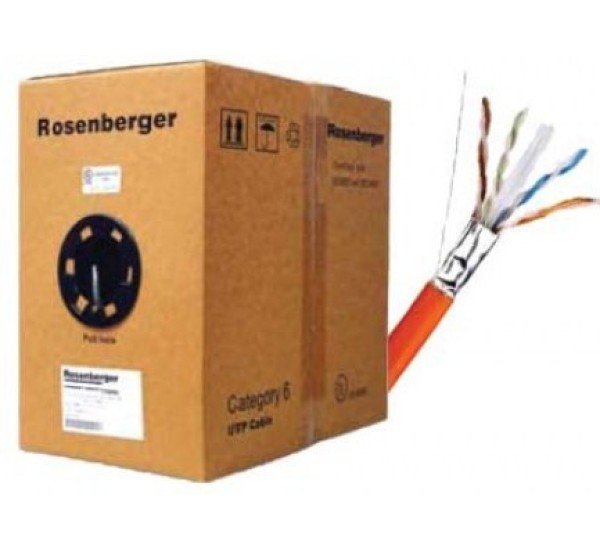Rosenberger Cat-6 UTP 23AWG 305 Meter Network Cable – Ethernet LAN Cable