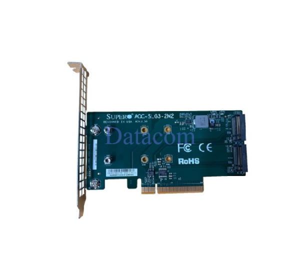 Supermicro AOC-SLG3-2M2 25GbE Dual-Port SFP28 High-Speed Network Adapter