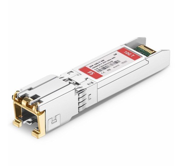 Ubiquiti UF-RJ45-10G – 10G RJ45 SFP+ Copper Transceiver (up to ~30–50 m)