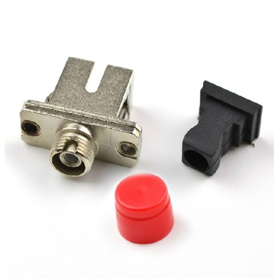 FC Type Fixed Flange Fiber Optic Adapter – Precision Fiber Connection Component