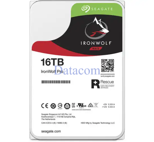Seagate IronWolf Pro 16TB SATA NAS HDD ST16000NE000