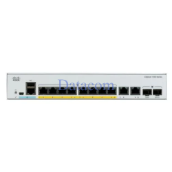Cisco Catalyst C1000-8P-2G-L 8-Port PoE+ Gigabit Managed Switch with 2 × Gigabit SFP Uplinks