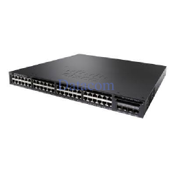 Cisco Catalyst WS-C3650-48PS-E 48-Port Gigabit PoE+ Managed Switch with 4×1G SFP Uplinks (IP Services)