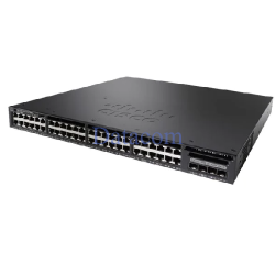 Cisco Catalyst WS-C3650-48F-S 48-Port Full PoE+ Gigabit Managed Switch with 4×1G SFP Uplinks (IP Base)