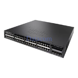 Cisco Catalyst WS-C3650-48FD-S 48-Port Full PoE+ Gigabit Managed Switch with 2×10G SFP+ and 2×1G SFP Uplinks (IP Base)