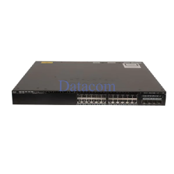 Cisco Catalyst WS-C3650-24PD-S 24-Port PoE+ Gigabit Managed Switch with 2 × 10GbE SFP+ Uplinks