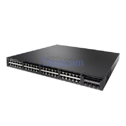 Cisco Catalyst WS-C3650-48TS-S 48-Port Gigabit Managed Switch with 4 × 10GbE SFP+ Uplinks
