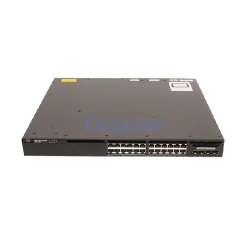 Cisco Catalyst WS-C3650-24TS-S 24-Port Gigabit Managed Switch with 4 × 10GbE SFP+ Uplinks