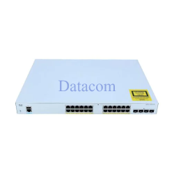 Cisco Catalyst C1000-24FP-4X-L 24-Port Full PoE+ Gigabit Managed Switch with 4 × 10G SFP+ Uplinks