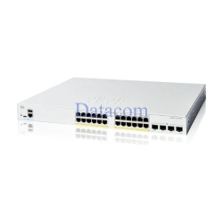 Cisco Catalyst C1200-24FP-4X 24-Port Full PoE+ Gigabit Managed Switch with 4 × 10G SFP+ Uplinks