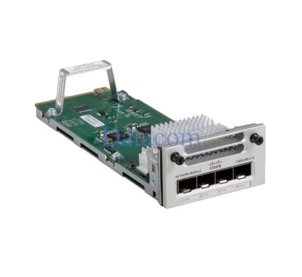 Cisco C3850-NM-4-1G 4-Port Gigabit Ethernet Network Module for Catalyst 3850 Switches