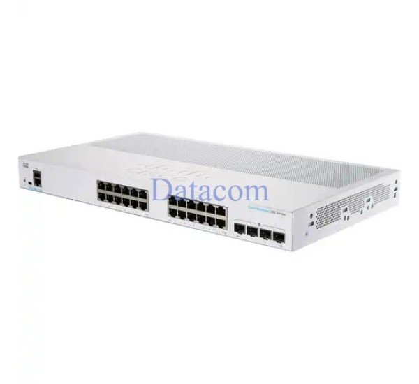 Cisco CBS350-24P-4X-EU 24 Port Gigabit PoE+ Managed Switch