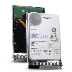 Dell 400-AXNV 12TB SED 7.2K SAS 12Gbps 512e 3.5" Hot-Plug HDD with Tray